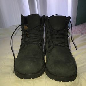 Black Timberland Boots